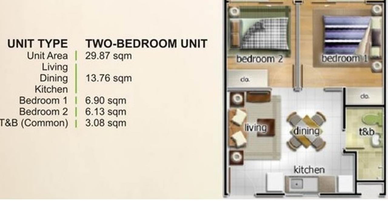 2 Bedroom Sorrento Oasis Pasig City Экстерьер фото
